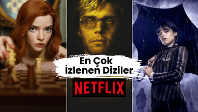 En çok izlenen Netflix dizileri
